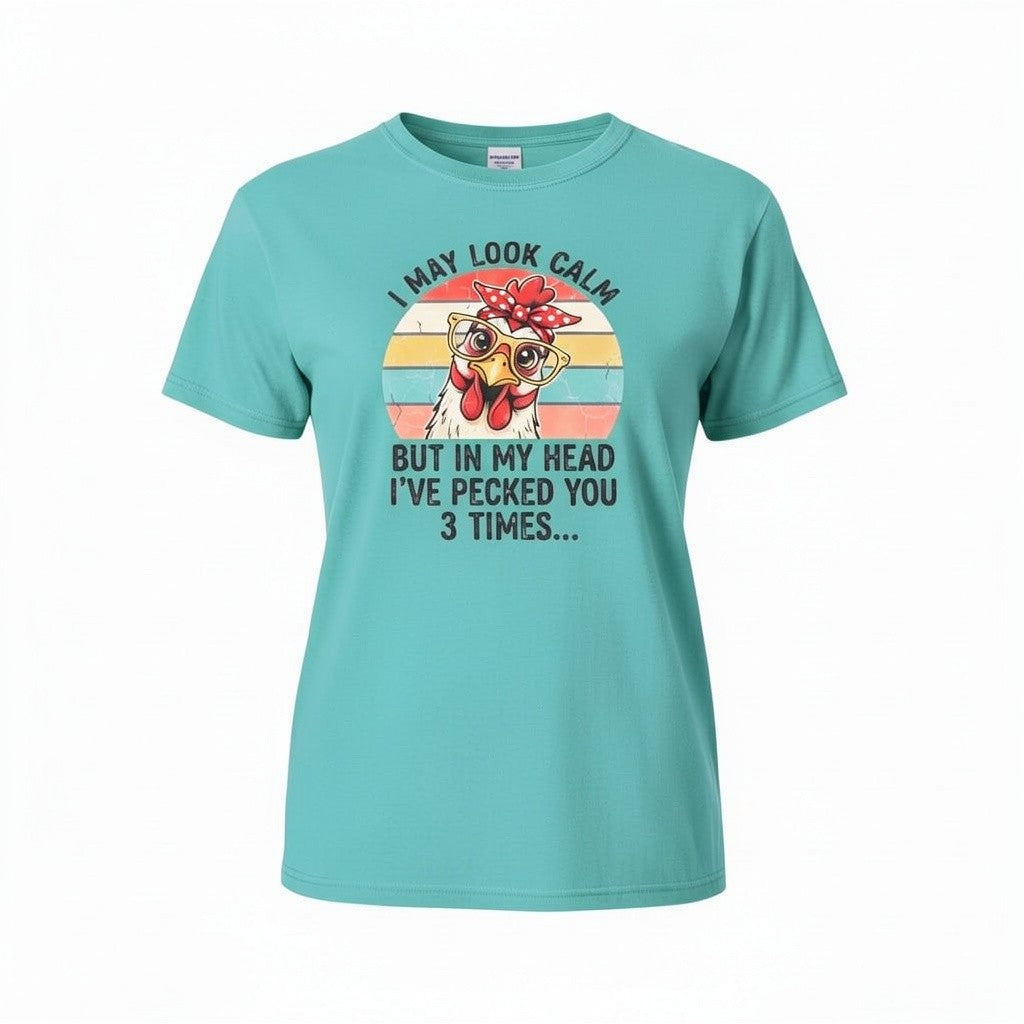 Calm Chicken T-SHIRT Comfort Colors