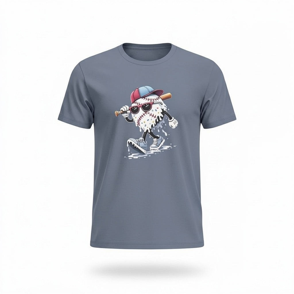 Walking drip baseball Youth T-Shirt - Comfort Colors