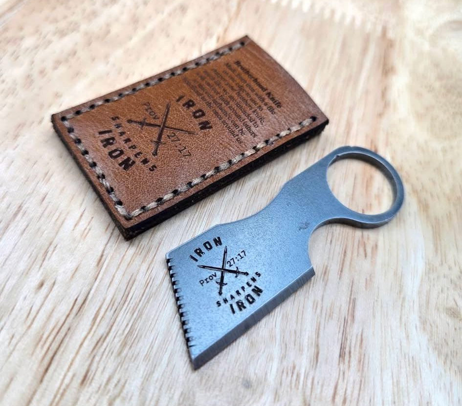 Brotherhood 5th Pocket Knife - Iron Sharpens Iron