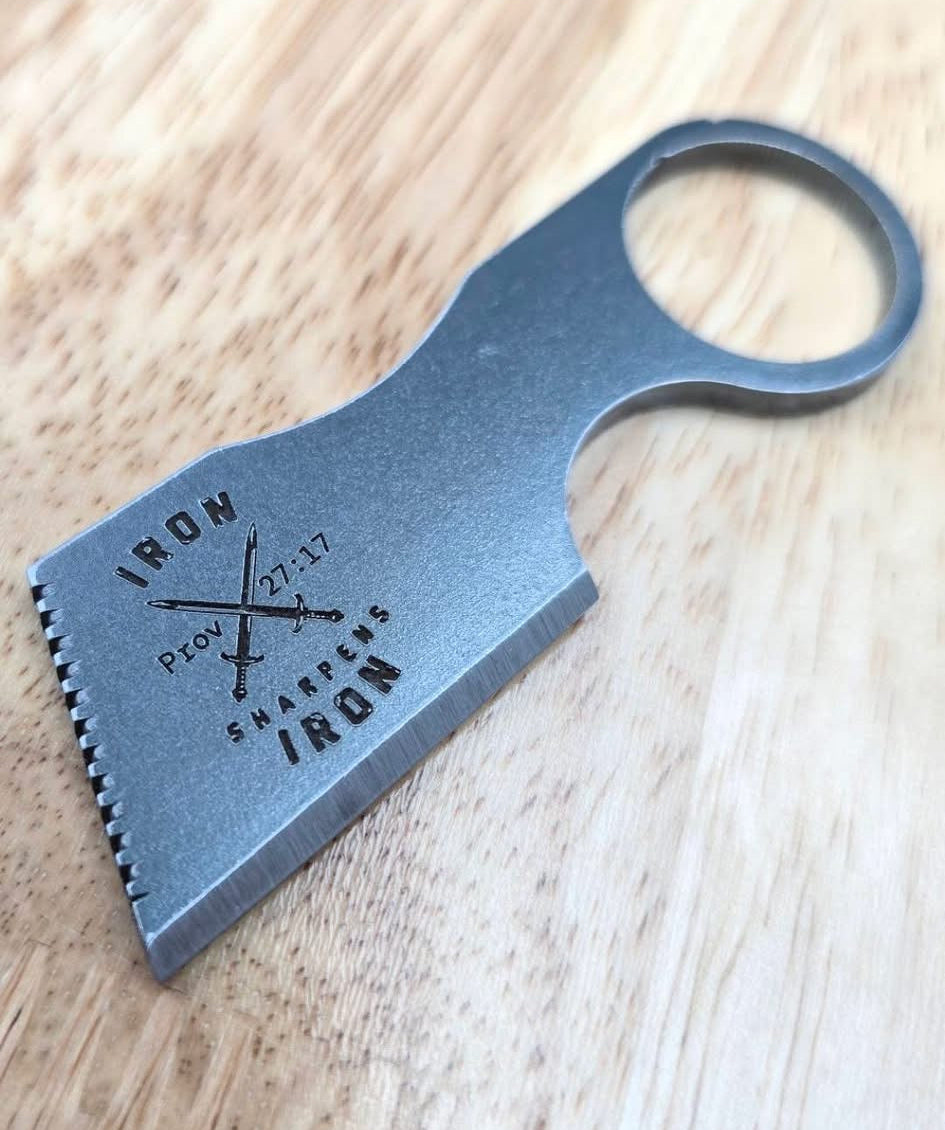 Brotherhood 5th Pocket Knife - Iron Sharpens Iron