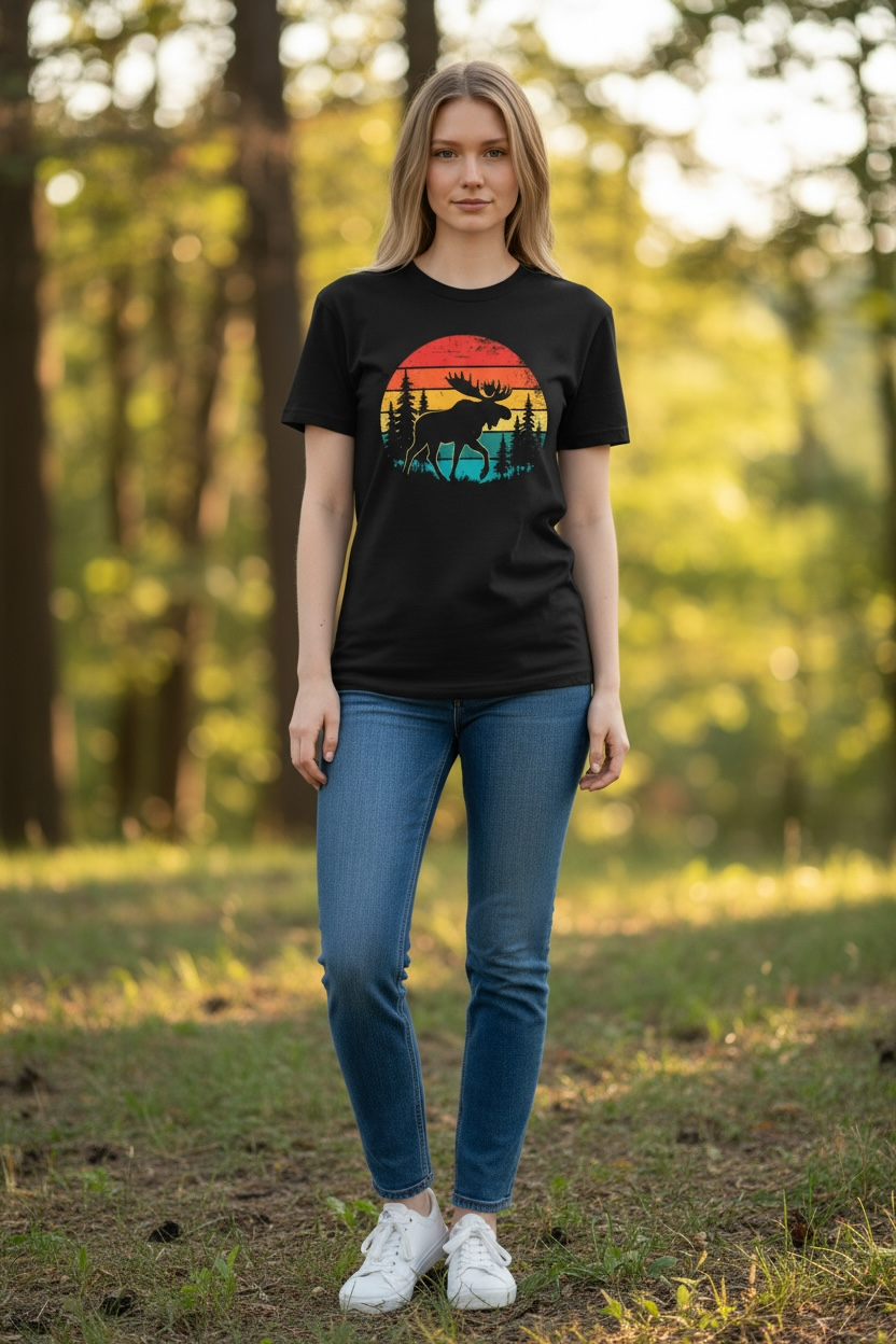 Moose Comfort Colors T Shirt