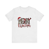 Merry Christmas Leopard Print Tee