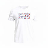 1776 America floral T-SHIRT Bella Canvas