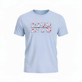 1776 America floral T-SHIRT Bella Canvas
