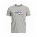 1776 America floral T-SHIRT Bella Canvas