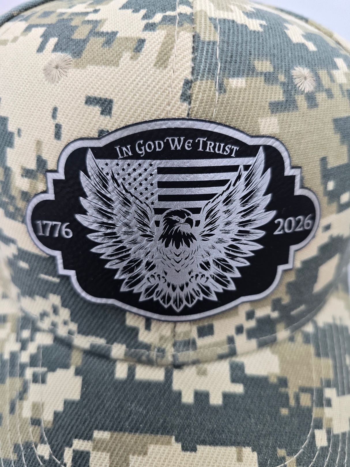 In God We Trust Digital Camo Hat