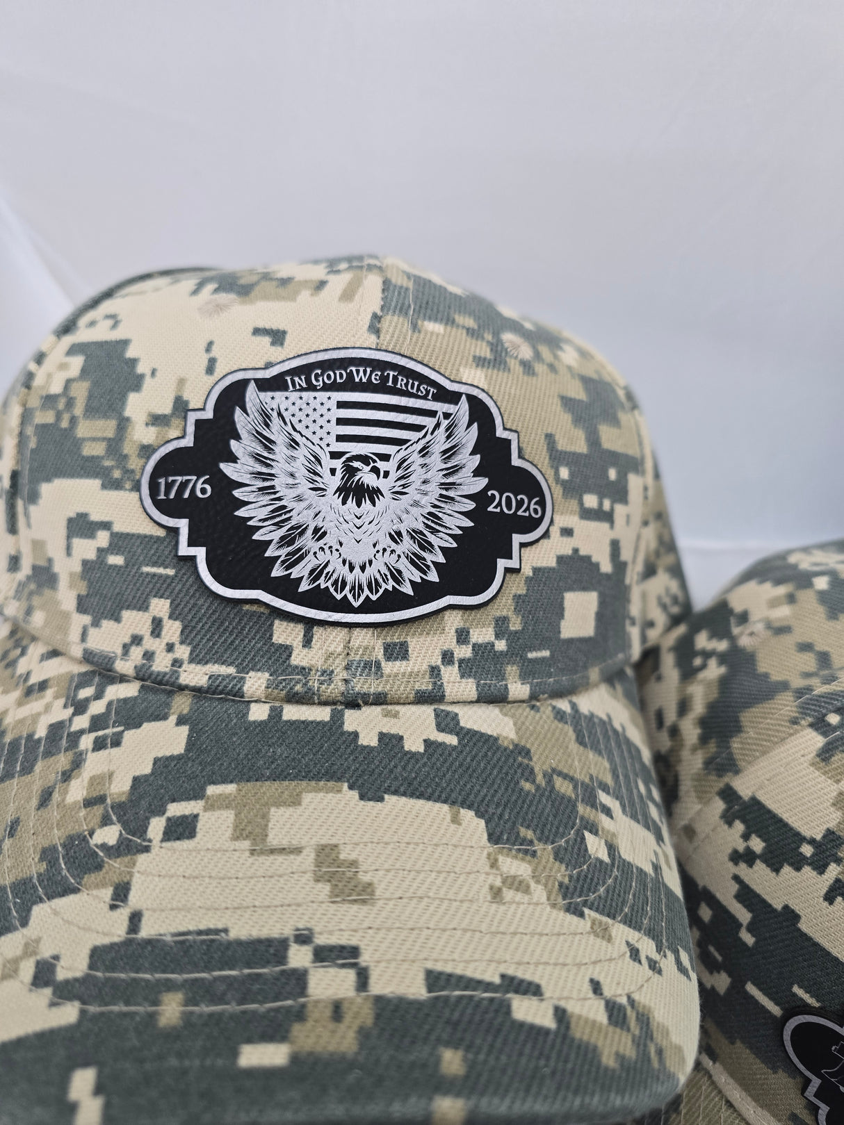 In God We Trust Digital Camo Hat