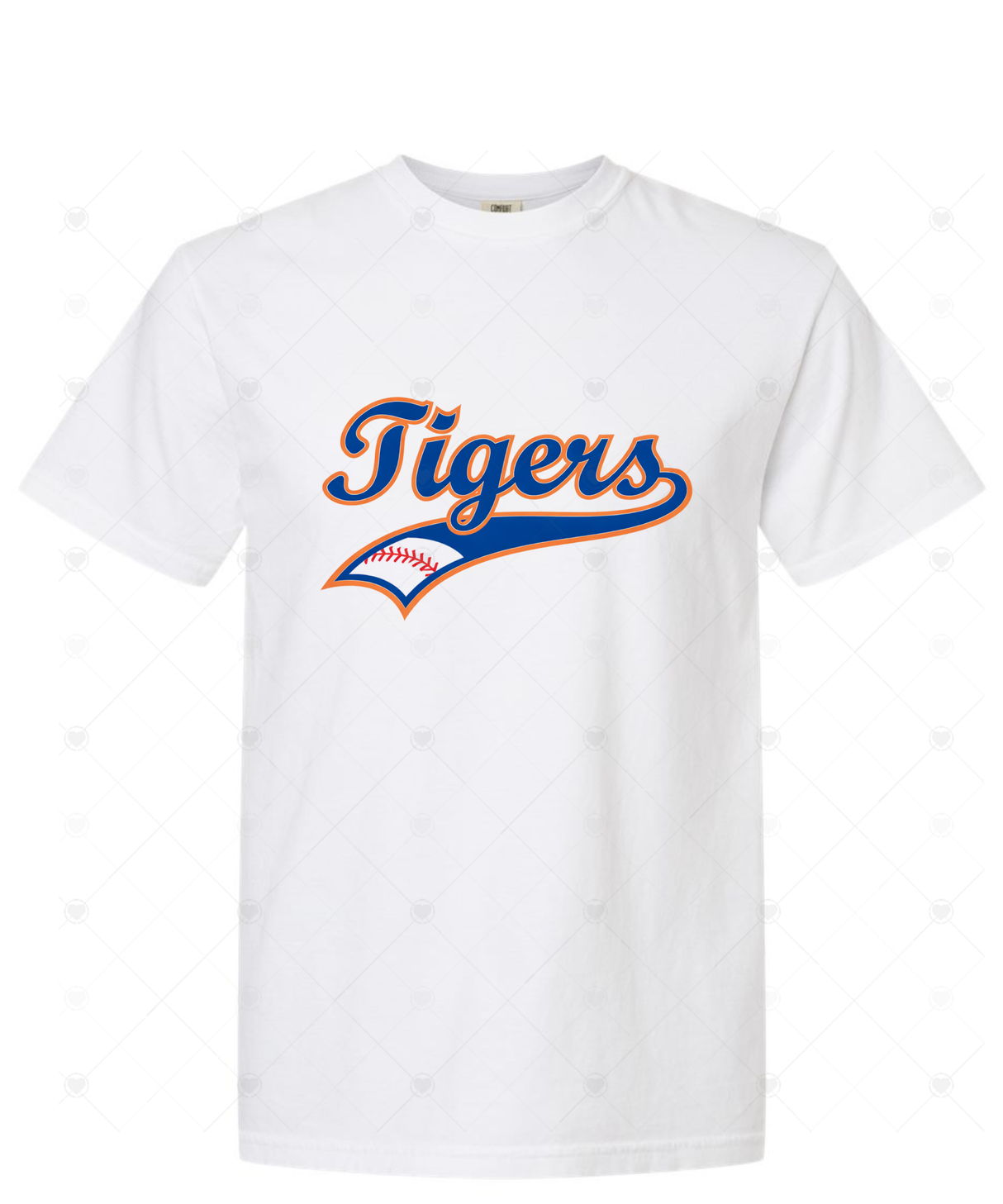 Tigers Baseball Comfort Colors T Shirt