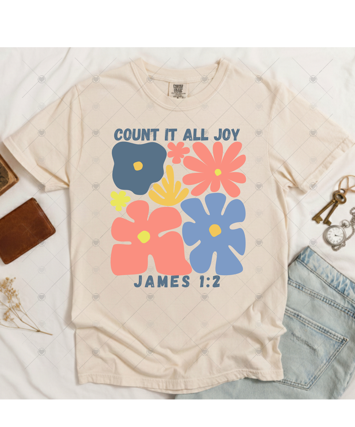 Comfort Colors Count It All Joy T-Shirt