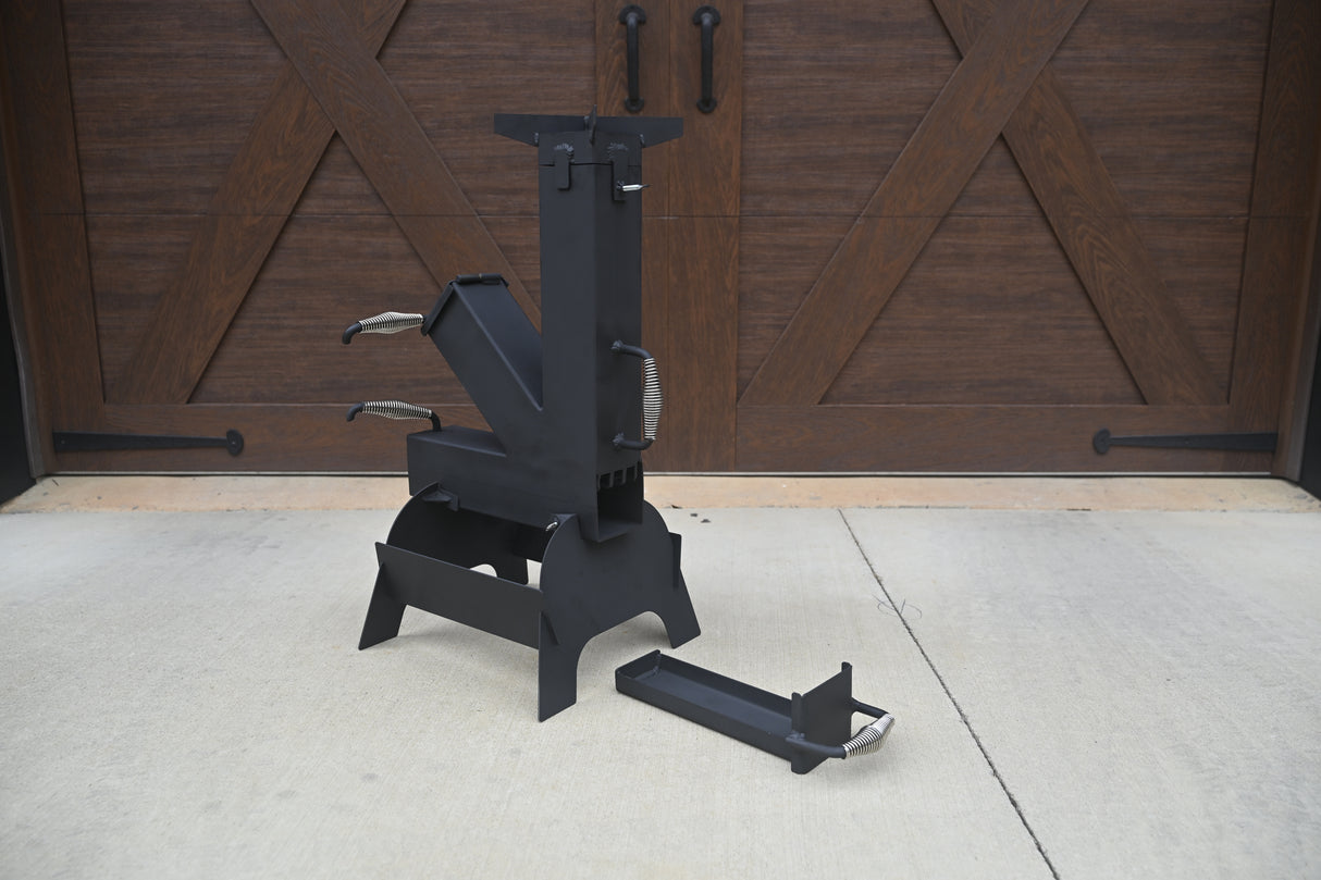 4" Space Rocket Stove