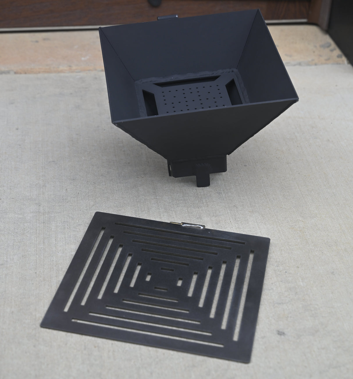 Rocket Stove Grill Attachment