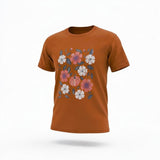 Fall Floral Comfort Colors Adult T-Shirt