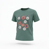 Fall Floral Comfort Colors Adult T-Shirt