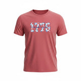 1776 America floral T-SHIRT Bella Canvas