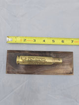 Custom Engraved Brass with Plaque