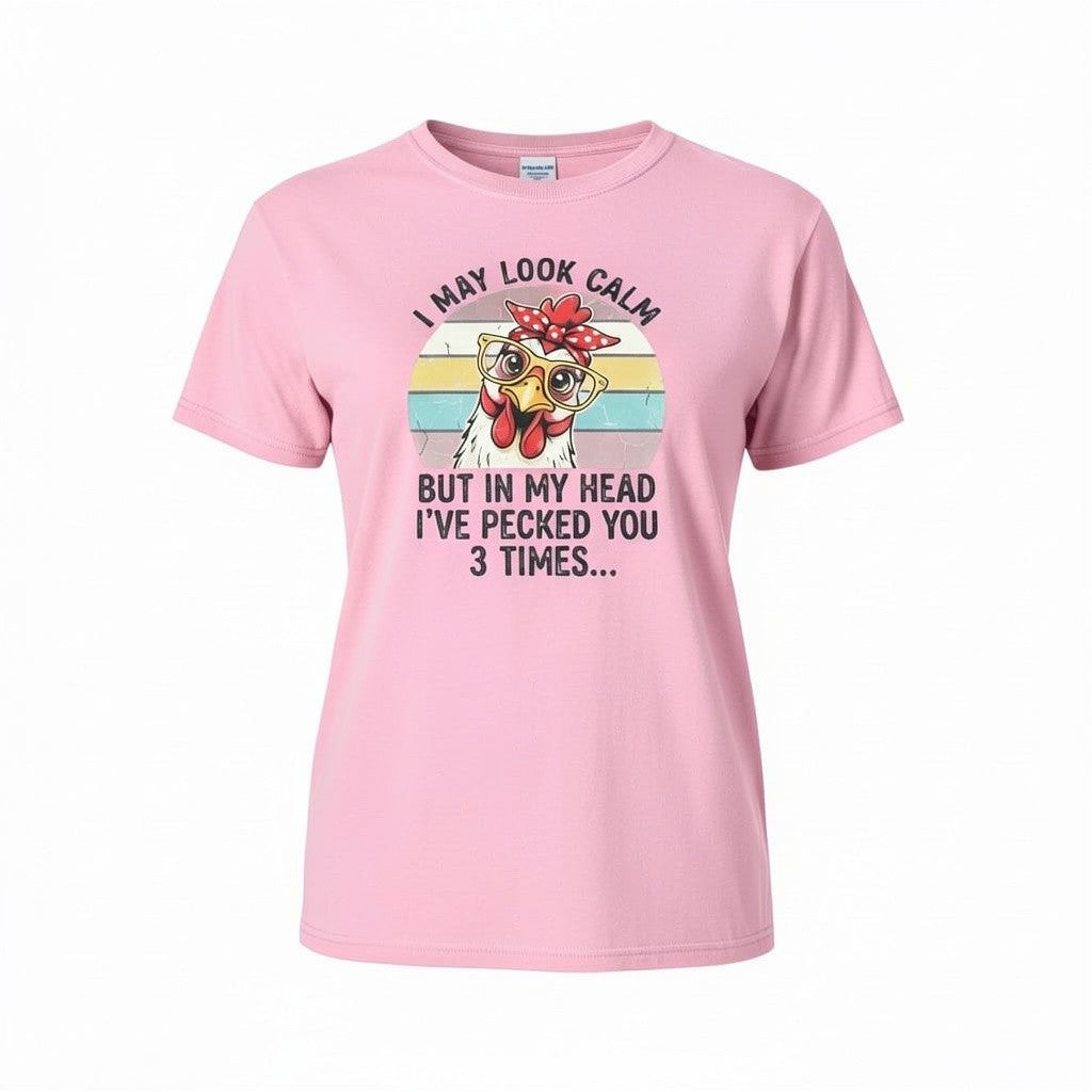 Calm Chicken T-SHIRT Comfort Colors