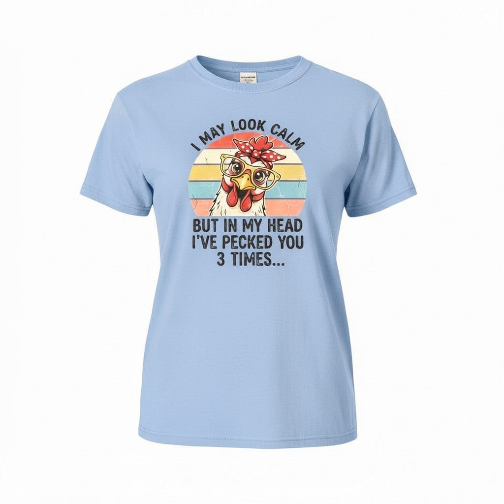 Calm Chicken T-SHIRT Comfort Colors