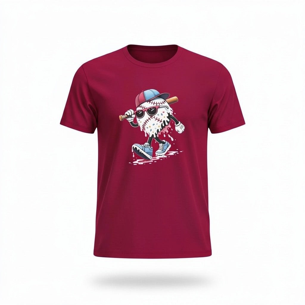 Walking drip baseball Youth T-Shirt - Comfort Colors