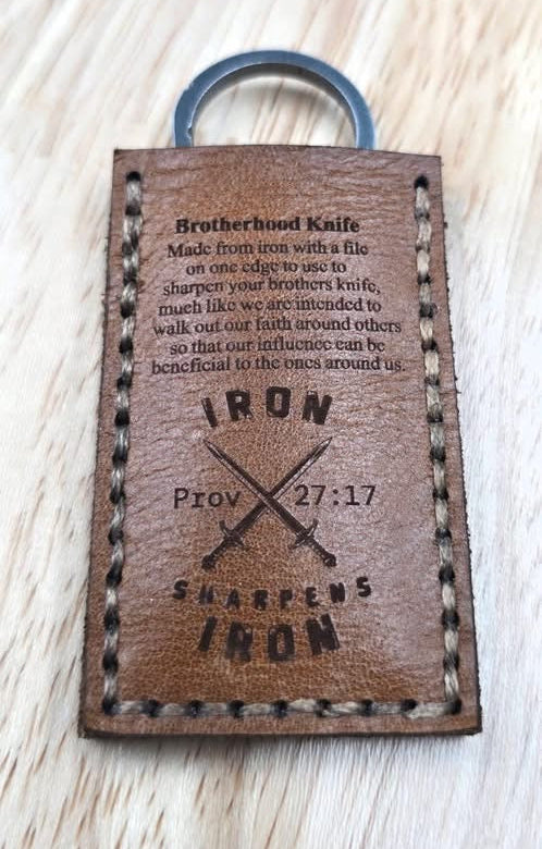 Brotherhood 5th Pocket Knife - Iron Sharpens Iron