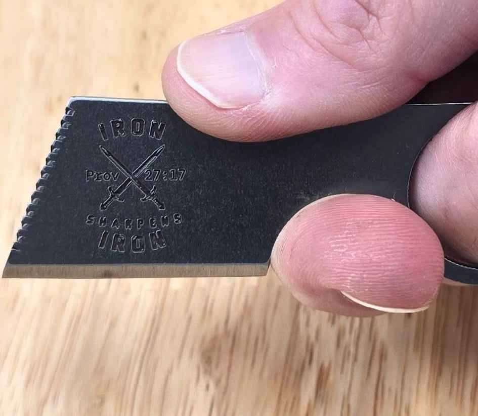 Brotherhood 5th Pocket Knife - Iron Sharpens Iron