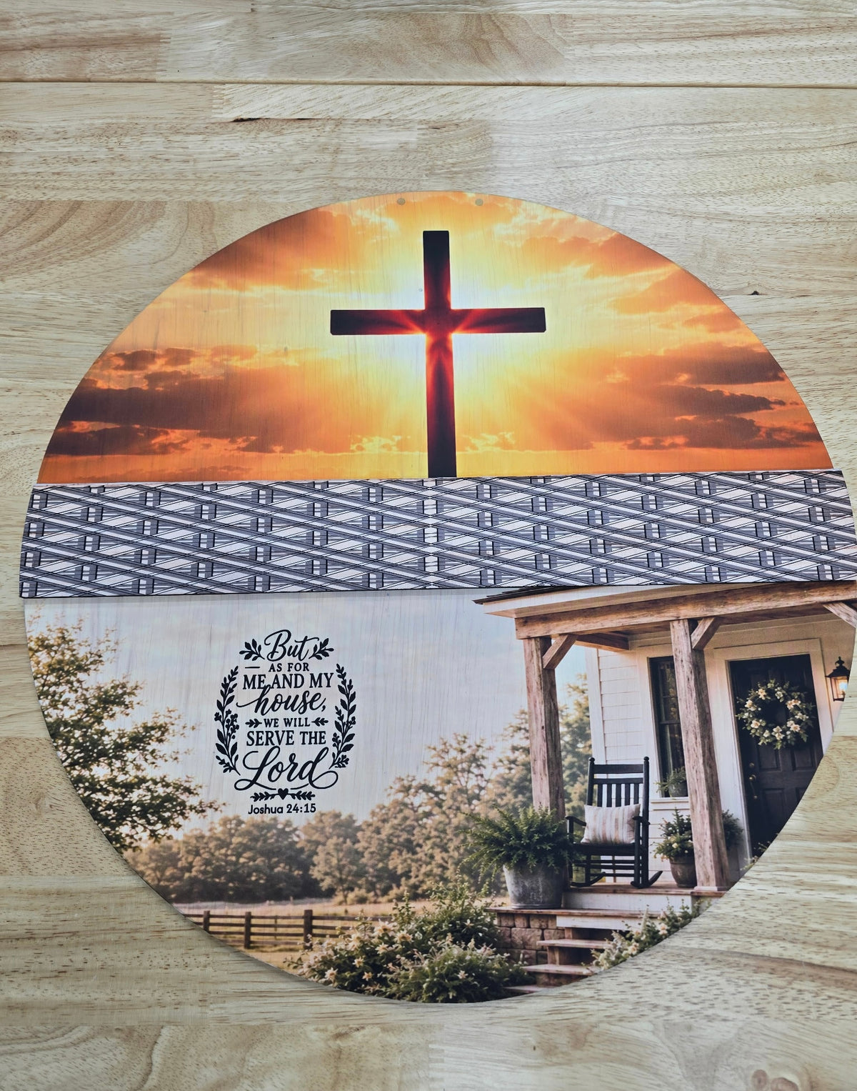Joshua 24:15 Door/Wall Hanging