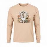 Fall Goose Comfort Colors Adult Long Sleeve T-Shirt