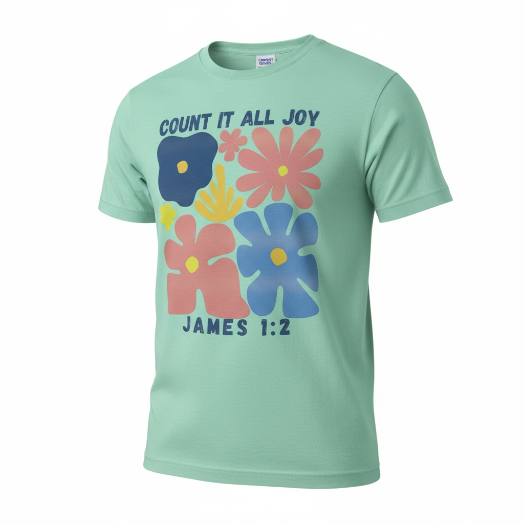 Comfort Colors Count It All Joy T-Shirt