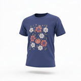 Fall Floral Comfort Colors Adult T-Shirt