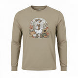 Fall Goose Comfort Colors Adult Long Sleeve T-Shirt