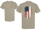 Dixie Magnolia Market Patriotic Pew Flag T-Shirt Comfort Colors