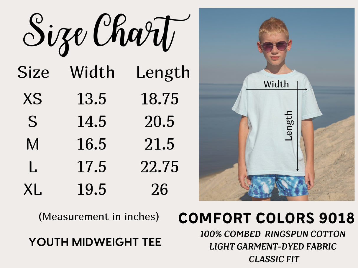 So God Made A Bubba Youth T-Shirt - Comfort Colors
