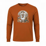 Fall Goose Comfort Colors Adult Long Sleeve T-Shirt