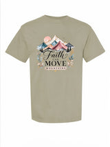 Faith Can Move Mountains Comfort Colors T-Shirt