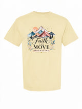 Faith Can Move Mountains Comfort Colors T-Shirt
