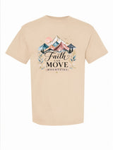 Faith Can Move Mountains Comfort Colors T-Shirt
